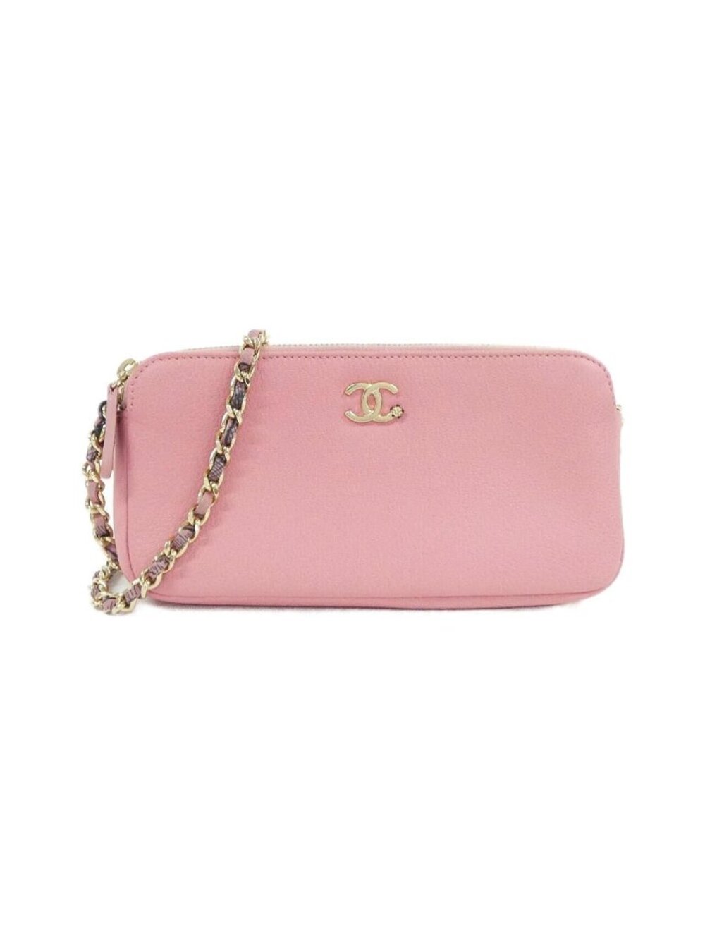 Chanel Chain Shoulder Bag Pink